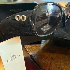 Coach | Accessories | New In Case Blk Coach Sunglasses With  display picture 3